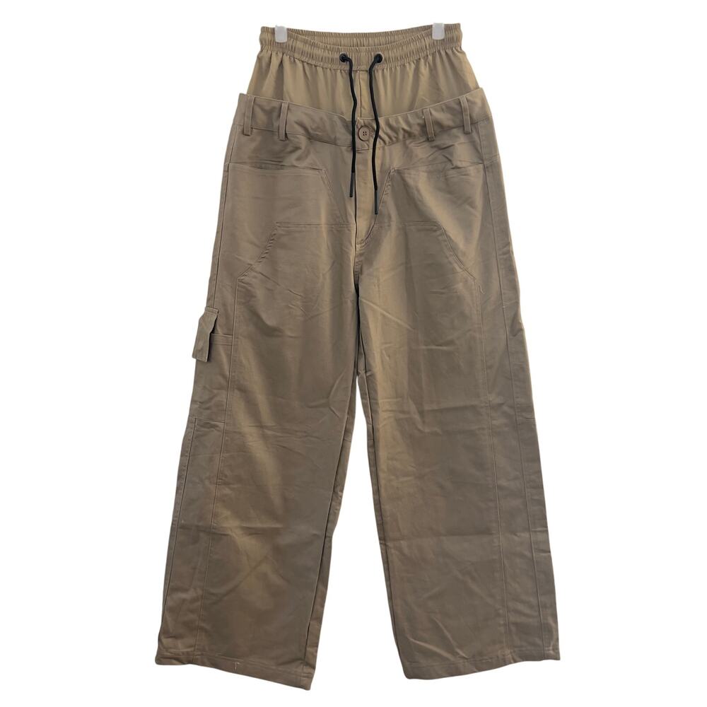 AMERICAN STITCH Men's size S Inner Boxer Layer Wide Leg Twill Carpenter Pants